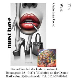 Gutschein – Kunst verschenken mit Stil