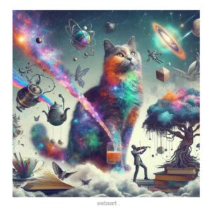 Kosmische Traumkatze