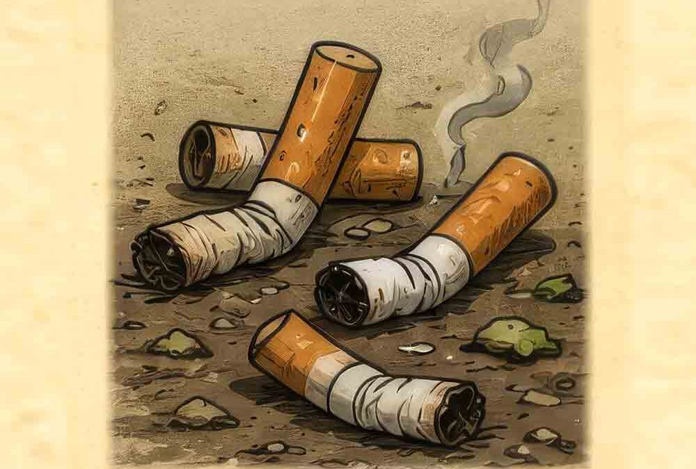 🚬 Stumulus zigarettus – der eklige Gelbling